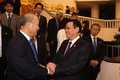 越南政府副总理王廷惠接见日本人民外交促进会代表团