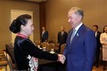 越南国会主席阮氏金银会见哈萨克斯坦马日利斯议长