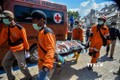 印尼地震和海啸：印尼政府为地震灾民设立临时避难所