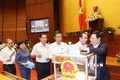 越南第十四届国会第六次会议：对外公布领导人信任投票结果