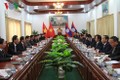 越共中央检查委员会与老挝人民革命党中央纪律检查委员会加强合作