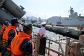 越南015号“陈兴道” 导弹护卫舰抵达金兰港 圆满结束2018年防务外交任务