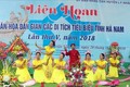 Liên hoan văn hóa dân gian của các di tích tiêu biểu tỉnh Hà Nam năm 2018