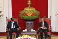 越共中央书记处常务书记陈国旺会见苏丹总统助理、全国大副主席易卜拉欣