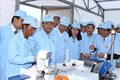 越南政府总理阮春福走访考察安江省高科技查鱼种苗生产基地