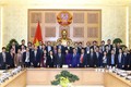 政府总理阮春福会见获得2018年国家驰名品牌的企业代表