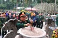 越南人民军建军74周年：国会副主席杜伯巳赴河江省出席河江省烈士追悼会