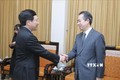 政府副总理兼外长范平明会见中国驻越大使熊波