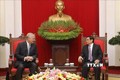 越共中央组织部部长范明正会见英国约克公爵安德鲁王子
