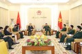 越南国防部部长吴春历大将会见中国新任驻越大使