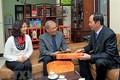 国家主席陈大光给河内市知识分子的杰出典范拜年