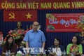 Bí thư Thành ủy Thành phố Hồ Chí Minh Nguyễn Thiện Nhân chúc Tết công nhân môi trường đô thị