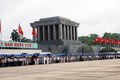 2018年春节放假期间拜谒胡志明主席陵墓的游客量达1.8万多人次