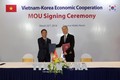 越南工贸部长与韩国贸易、工业和能源部部长举行会谈