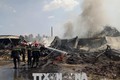 Thành phố Hồ Chí Minh: Dập tắt đám cháy tại xưởng tái chế nhựa, giải cứu 11 người mắc kẹt