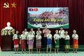 Lưu học sinh Lào tại Điện Biên rộn ràng đón Tết Bunpimay 