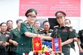 越南向老挝国防部移交作战模拟训练中心