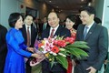 越南政府总理阮春福开始对新加坡进行正式访问