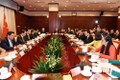 河内市祖国阵线代表团对中国进行工作访问