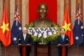 越南国家主席陈大光与澳大利亚总督共同举行新闻发布会