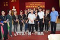 Đồng chí Trần Quốc Vượng tiếp xúc cử tri huyện Văn Yên