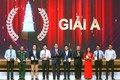 越共中央总书记阮富仲等党和国家领导出席2017年第十二届国家新闻奖颁奖仪式