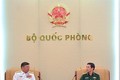 越南人民军总参谋长会见马来西亚海军司令