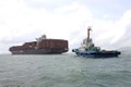 越南巴地头顿省成功救助在盖梅施威港口搁浅的货船
