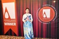 越南画家阮秋水摘得国际设计银奖