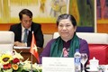 越南国会副主席丛氏放与老挝国会副主席森暖举行会谈