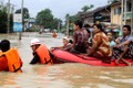 缅甸遭严重洪灾 泰国泥石流造成8人死亡