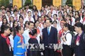 Chủ tịch nước Trần Đại Quang gặp mặt đại biểu Chỉ huy Đội giỏi toàn quốc