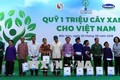 Chương trình "Quỹ 1 triệu cây xanh cho Việt Nam" đến với vùng cao Bắc Kạn