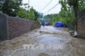 Điện Biên: Mưa lớn trong đêm, nhiều nhà dân bị ngập nước
