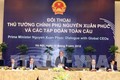 WEF ASEAN 2018：政府总理阮春福与全球各家集团领导进行对话
