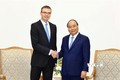 越南政府总理阮春福会见爱沙尼亚外长