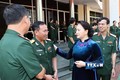 越南国会主席阮氏金银出席国防学院2018-2019学期开学典礼