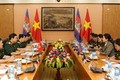 越南和柬埔寨两国加强军队女干部之间的合作