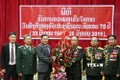 越南驻老挝大使祝贺老挝人民军队成立70周年