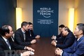 WEF Davos 2019：越南政府总理阮春福会见跨国集团领导