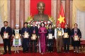 Phó Chủ tịch nước Đặng Thị Ngọc Thịnh gặp mặt Đoàn đại biểu người dân tộc thiểu số tiêu biểu tỉnh Cao Bằng