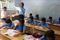 Lớp học cho con công nhân Khmer