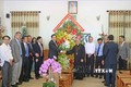 Chủ tịch Ủy ban Trung ương MTTQ Việt Nam Trần Thanh Mẫn chúc mừng đồng bào Công giáo Giáo phận Nha Trang