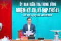 Kỳ họp 41 của Ủy ban Kiểm tra Trung ương: Kiểm tra khi có dấu hiệu vi phạm đối với Ban Thường vụ Đảng ủy Tổng Công ty Thép Việt Nam