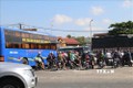Long An: Ùn tắc tại các trục lộ giao thông về Thành phố Hồ Chí Minh