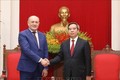  越共中央经济部部长会见俄罗斯天然气工业公司高级代表团