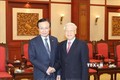 越南领导人会见韩国共同民主党代表团