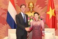 越南国会主席阮氏金银会见荷兰首相马克·吕特