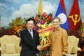 老挝迎来传统新年 越南政府副总理范平明送祝福