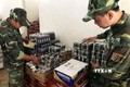 从柬埔寨私运到越南的大量产品被收缴